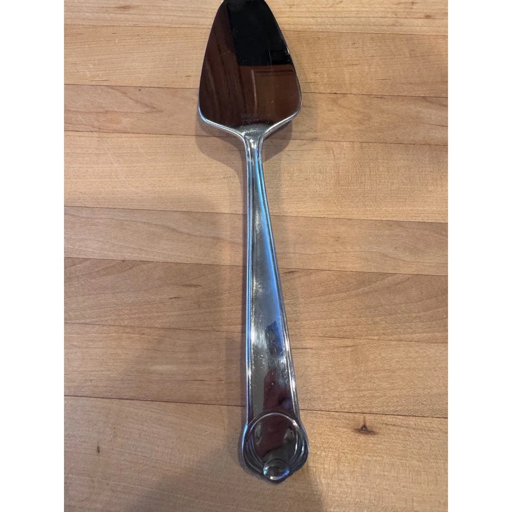 Mikasa French Countryside Stainless Steel Pie Cake Server Silver Serving Tool